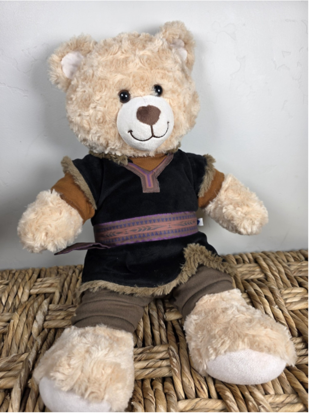 Build A Bear Teddy Disney Frozen 2 Kristoff Costume Plush Stuffed Animal BABW